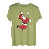 X-Mas Weihnachts-Pyjama mit Volleyball-Motiv, Weihnachtsmann-Spielen, cool T-Shirt