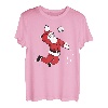 X-Mas Weihnachts-Pyjama mit Volleyball-Motiv, Weihnachtsmann-Spielen, cool T-Shirt