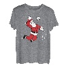 X-Mas Weihnachts-Pyjama mit Volleyball-Motiv, Weihnachtsmann-Spielen, cool T-Shirt