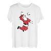 X-Mas Weihnachts-Pyjama mit Volleyball-Motiv, Weihnachtsmann-Spielen, cool T-Shirt