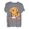 Niedlicher Gaming Hund Video Game Computer Videogame PC T-Shirt