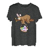 Faultier Osterhase Eierkorb lustig Jungen Mädchen Kinder Ostern T-Shirt