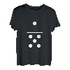 Fasching & Karneval - 1/5 Domino Stein Kostüm T-Shirt
