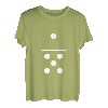 Fasching & Karneval - 1/5 Domino Stein Kostüm T-Shirt