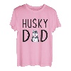 Herren Sibirischer Husky Hund Papa Husky Dad T-Shirt