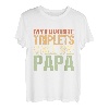 Herren Meine Lieblingsdrillinge nennen mich Papa T-Shirt