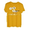Moin Fischbrötchen auf 9 Uhr Möwe Norddeutsch Plattdeutsch T-Shirt