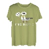Moin Fischbrötchen auf 9 Uhr Möwe Norddeutsch Plattdeutsch T-Shirt