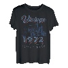 Vintage 1972 Trucker Big Rig Truck Driver 50. Geburtstag T-Shirt