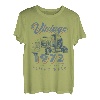 Vintage 1972 Trucker Big Rig Truck Driver 50. Geburtstag T-Shirt
