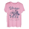 Vintage 1972 Trucker Big Rig Truck Driver 50. Geburtstag T-Shirt