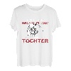 Geschenk für Vater, Fass meine Tochter nicht an T-Shirt T-Shirt