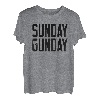Sunday Gunday Gun Shooting Pistole Firearms T-Shirt T-Shirt