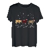 Kuh Frohe Weihnachten Niedlicher Schlafanzug Leopard X-Mas Bauer T-Shirt