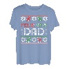 Herren FELIZ NAVI DAD Navidad Lustiger Weihnachtspullover Vater T-Shirt