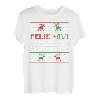 Herren FELIZ NAVI DAD Navidad Lustiger Weihnachtspullover Vater T-Shirt