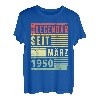 Legendär seit März 1950 72. Geburtstag Vintage T-Shirt