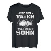 Bester Papa und Sohn Vatertag Hapfox T-Shirt