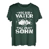 Bester Papa und Sohn Vatertag Hapfox T-Shirt