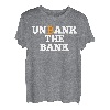 Unbank the Bank BTC Bitcoin / Bank aufheben T-Shirt