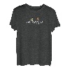 Vogelmotiv Be Happy Kohlmeise Rotkehlchen Gartenvögel T-Shirt