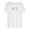 Vogelmotiv Be Happy Kohlmeise Rotkehlchen Gartenvögel T-Shirt