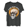 Herren Hapfox Totenkopf Papa Opa Männer T-Shirt