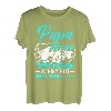 Papa und Tochter Vater Tochter Partnerlook Spruch Vatertag T-Shirt