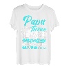 Papa und Tochter Vater Tochter Partnerlook Spruch Vatertag T-Shirt
