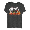 Zug Halloween Jungen Skelett Zombie Gruseliger Kürbis Mama T-Shirt