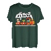 Zug Halloween Jungen Skelett Zombie Gruseliger Kürbis Mama T-Shirt