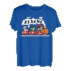 Zug Halloween Jungen Skelett Zombie Gruseliger Kürbis Mama T-Shirt