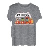 Zug Halloween Jungen Skelett Zombie Gruseliger Kürbis Mama T-Shirt