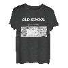 Kassettenband Blueprint Old School Style Art Vintage Grafic T-Shirt