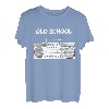 Kassettenband Blueprint Old School Style Art Vintage Grafic T-Shirt