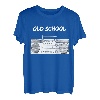 Kassettenband Blueprint Old School Style Art Vintage Grafic T-Shirt