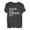 Herren Ehemann papa Heimwerker Held Lustiger Dad Spruch Vater T-Shirt
