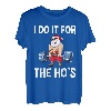 Lustiger Gym Fitness Weihnachtsmann Mann Frau Weihnachts T-Shirt