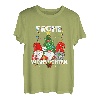 Frohe Weihnachten Gnom Familien Weihnachtsschlafanzüge T-Shirt