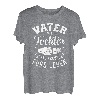 Vater und Tochter beste Freunde fürs Leben Spruch Fäuste T-Shirt