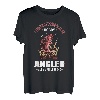 Hobbyangler auf Amateurebene lustiges Fischer und Angel T-Shirt