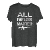 2nd Amendment All Rifles Matter Distressed Unisex-T-Shirt T-Shirt