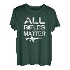 2nd Amendment All Rifles Matter Distressed Unisex-T-Shirt T-Shirt