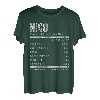 Herren Nico Nutrition Personalisiertes Namenshemd, lustige Fakten T-Shirt