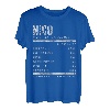 Herren Nico Nutrition Personalisiertes Namenshemd, lustige Fakten T-Shirt