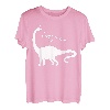 Sleepy Saurus Dinosaurier Funny Reptile Animal Lover Graphic T-Shirt