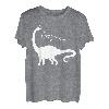 Sleepy Saurus Dinosaurier Funny Reptile Animal Lover Graphic T-Shirt
