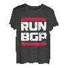 Run BGP Border Gateway Protocol Programmierer Coder Geschenk T-Shirt