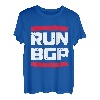 Run BGP Border Gateway Protocol Programmierer Coder Geschenk T-Shirt