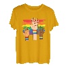 Niedliches Regenbogen-LGBT Gay Homo Lesbisches Herz Valentinstag T-Shirt